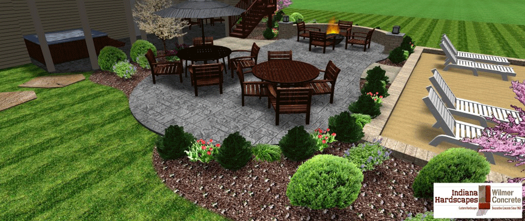 hardscape landscape design fort wayne