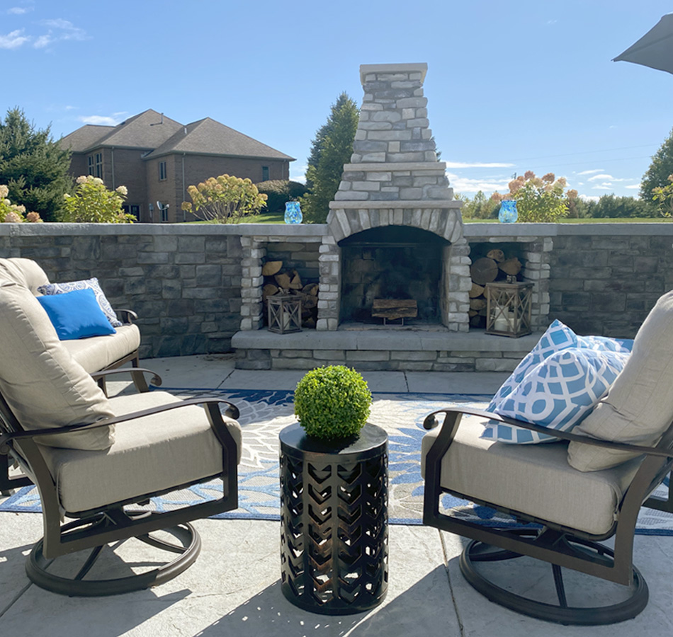 outdoor fireplace fort wayne