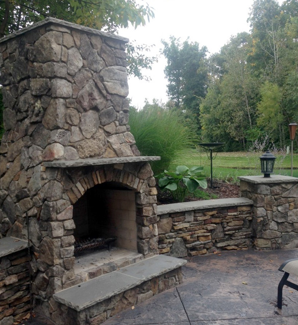 outdoor fireplace near me